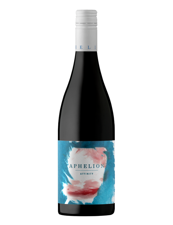 Bottle of Aphelion Affinity Grenache Mataro Shiraz wine