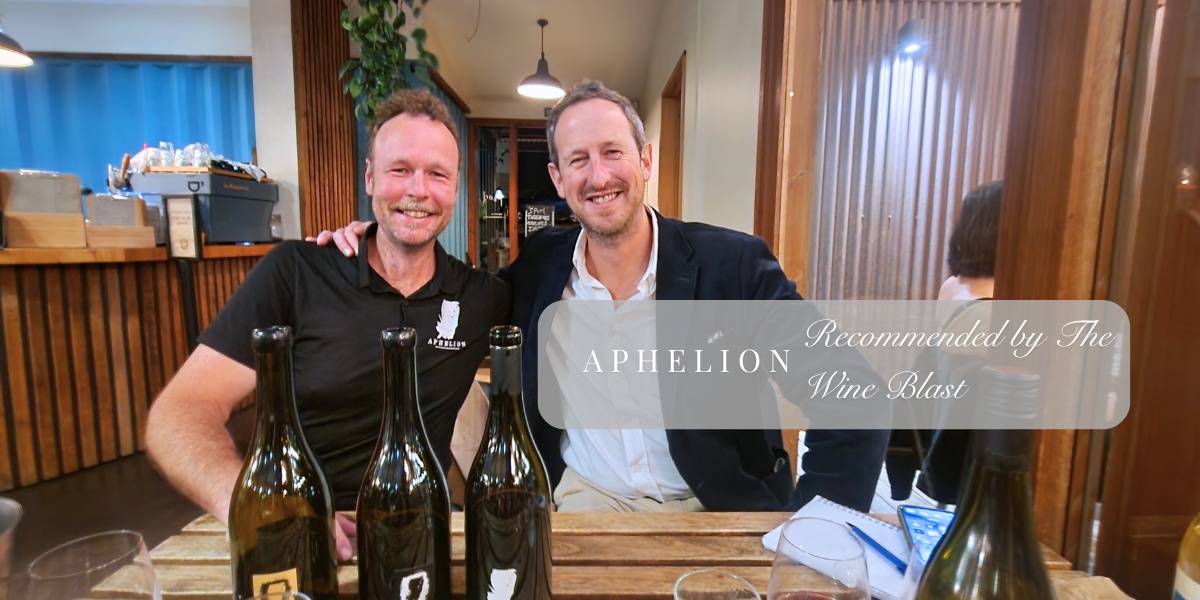 Aphelion's Grenache Recommended on The Wine Blast Podcast