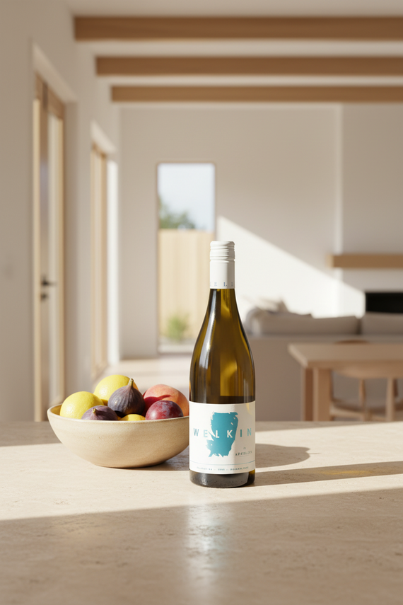 Best Falanghina wine from McLaren Vale Australia - Welkin by Aphelion vineyard bottle shot