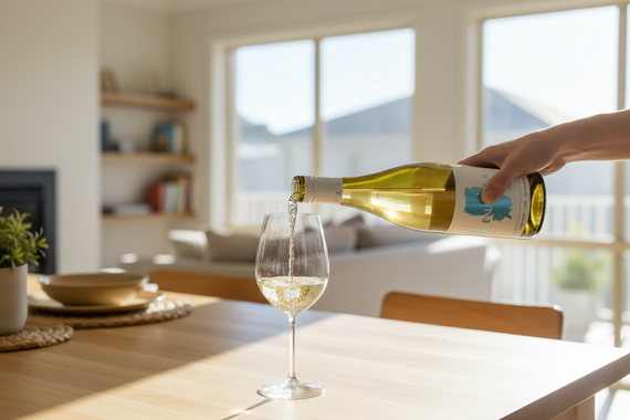 Best Falanghina wine from McLaren Vale Australia - Welkin by Aphelion vineyard bottle shot